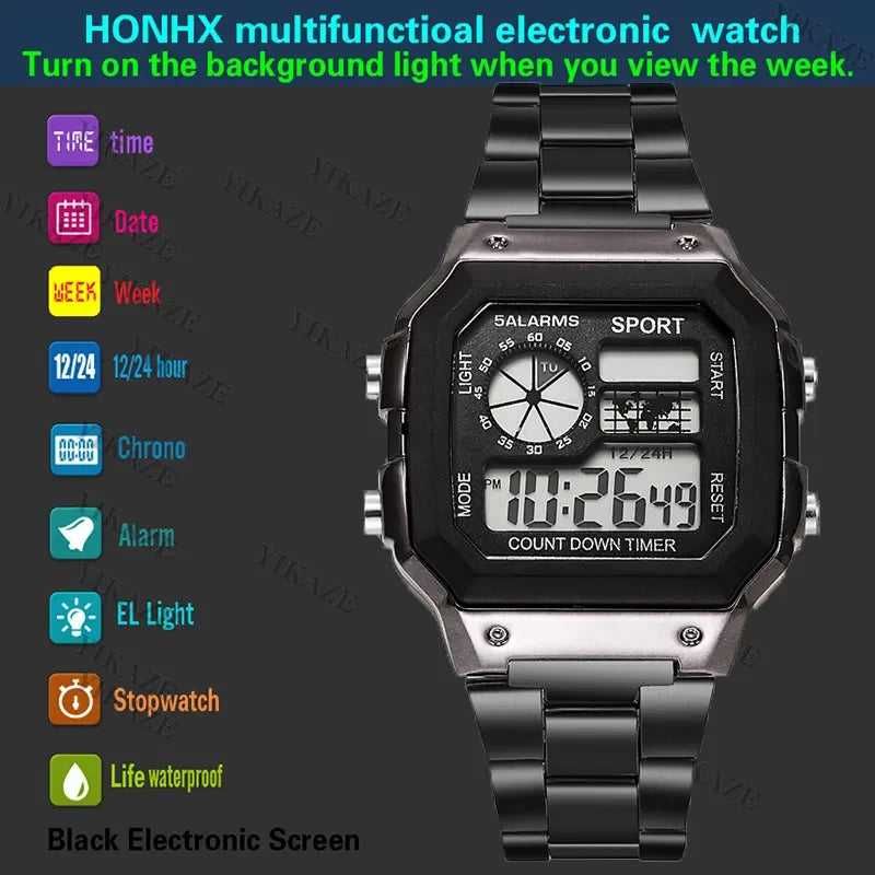 MAYZHISU Classic Digital Watches Luxury