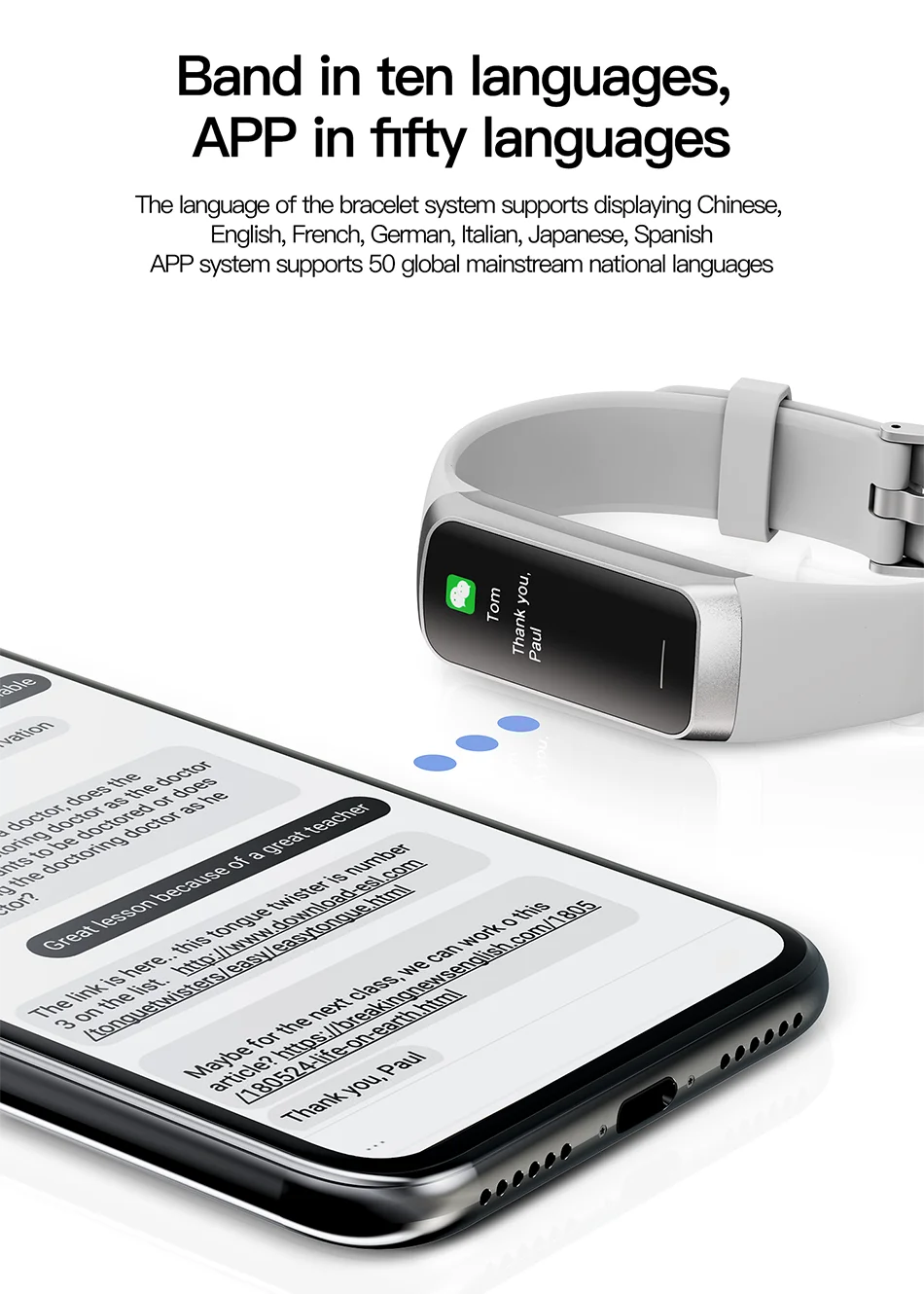 LIGE Amoled Smart Watch 2024