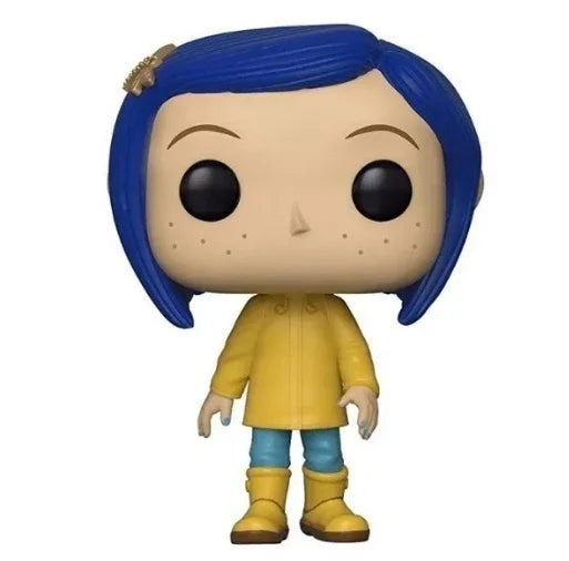 2024 Newest Arrival Funko POP Coraline in Raincoat 423# Vinyl Dolls Figure Model Toys for Christmas Birthday Decoration Gift