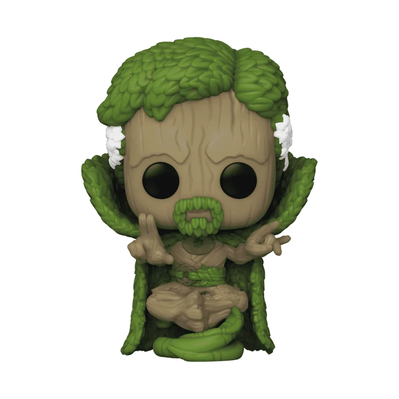 FUNKO POP Marvel Figures Doctor Strange Anime Figure Groot as Doctor Strange #1399 Model Toys Collectible Limited Edition Toy