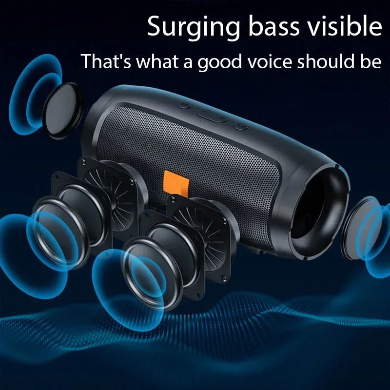 Portable Subwoofer Bluetooth Speakers Outdoor