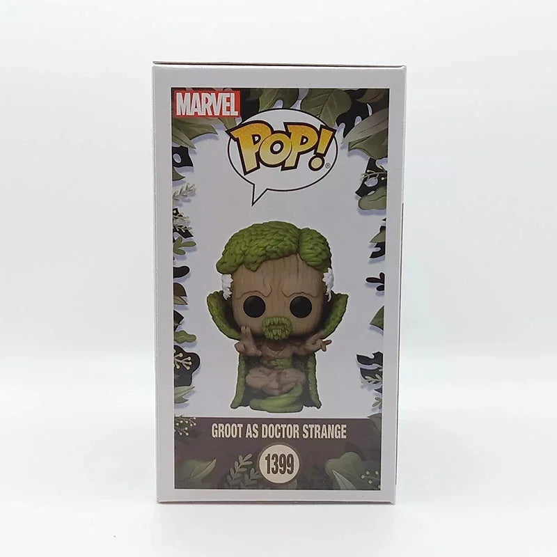 FUNKO POP Marvel Figures Doctor Strange Anime Figure Groot as Doctor Strange #1399 Model Toys Collectible Limited Edition Toy