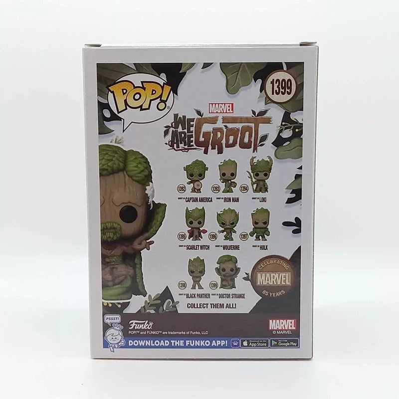 FUNKO POP Marvel Figures Doctor Strange Anime Figure Groot as Doctor Strange #1399 Model Toys Collectible Limited Edition Toy