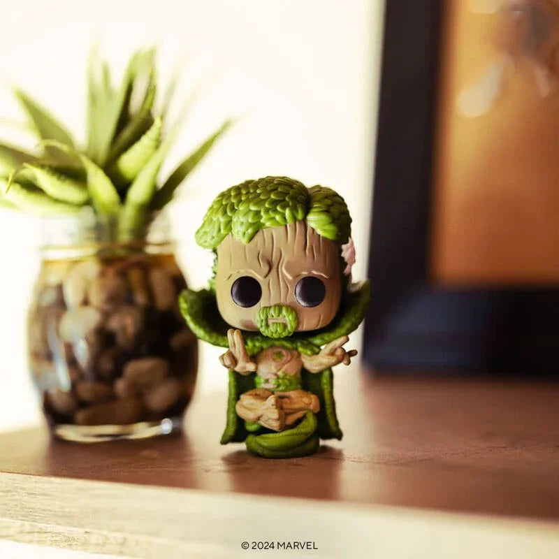 FUNKO POP Marvel Figures Doctor Strange Anime Figure Groot as Doctor Strange #1399 Model Toys Collectible Limited Edition Toy