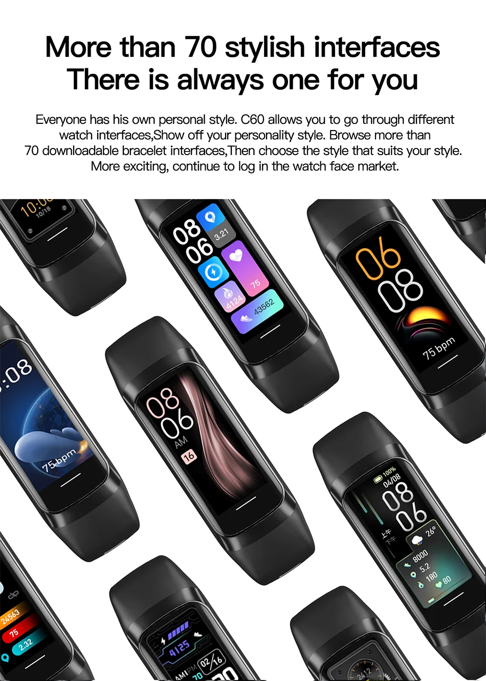 LIGE Amoled Smart Watch 2024